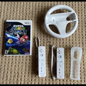 Wii and Wii U with infinity game and accessories